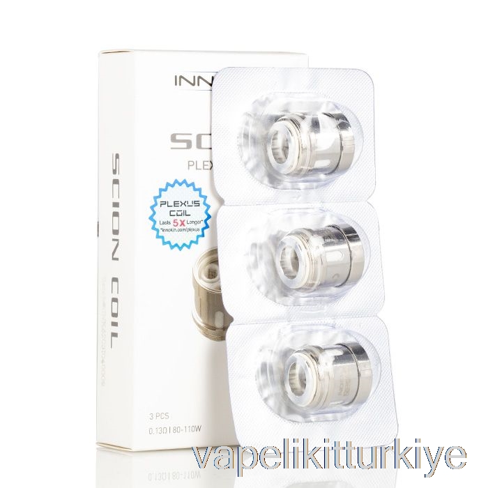 Vape Likit Innokin Scion Pleksus Yedek Bobinler 0.13ohm Scion Pleksus üçlü çekirdekli Bobinler